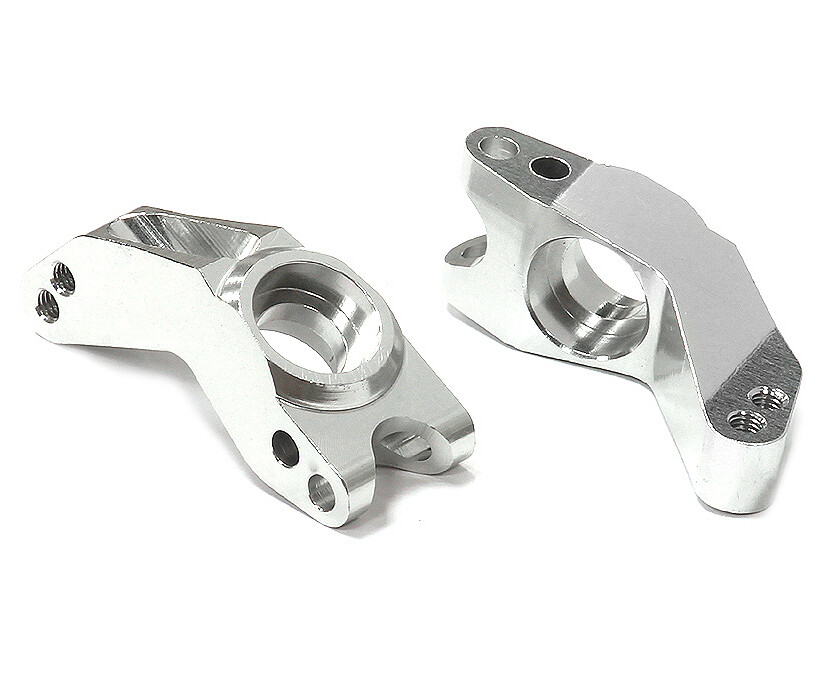 Integy Billet Machined T3 Rear Hub Carrier, Silver - Traxxas Slash/Rustler/Stampede 2WD