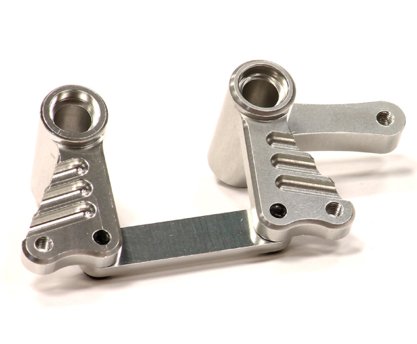 Integy Billet Machined Steering Bellcrank Silver - Slash 2WD