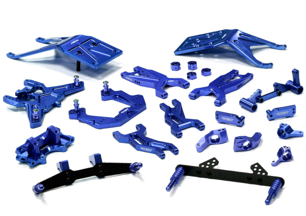 Integy Billet Machined Complete Suspension Kit - Slash 2WD