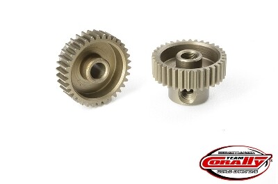 Team Corally - 64 DP Pinion - Short - Hardened Steel - 34T - 3.17mm as
