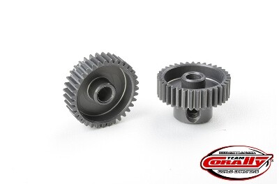 Team Corally - 64 DP Pinion - Short - Hard Anodised Aluminium - 35T - 3.17mm as
