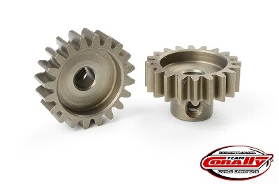 Team Corally - Mod 1.0 Pinion - Short - Hardened Steel - 22T - 5mm as
