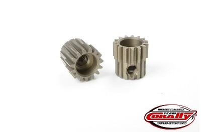 Team Corally - 48 DP Pinion - Short - Hardened Steel - 15T - 3.17mm as