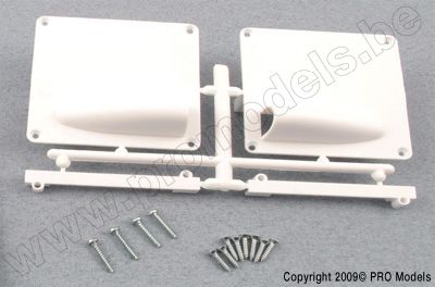 Vleugel servo bevestigingssteunen inbouw: S148; HS300; SRM102; NES507