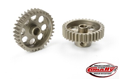 Team Corally - 48 DP Pinion - Short - Hardened Steel - 34T - 3.17mm as