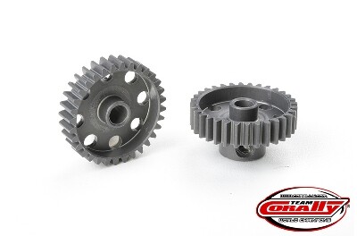 Team Corally - 48 DP Pinion - Short - Hard Anodised Aluminium - 32T - 3.17mm as