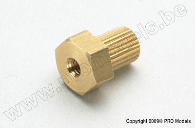 Kruiskoppeling adapter met M5x0.8 schroefdraad