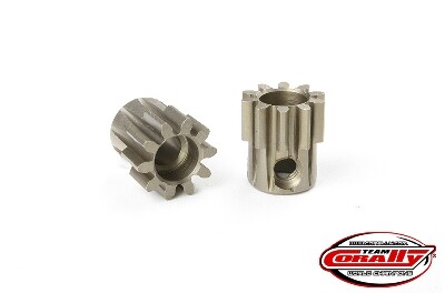 Team Corally - Mod 1.0 Pinion - Short - Hardened Steel - 12T - 5mm as