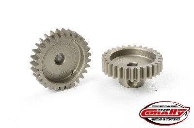 Team Corally - Mod 0.6 Pinion - Short - Hardened Steel - 30T - 3.17mm as