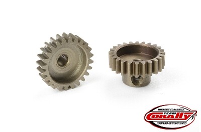 Team Corally - Mod 0.6 Pinion - Short - Hardened Steel - 25T - 3.17mm as