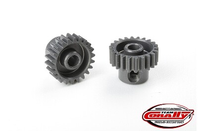 Team Corally - 48 DP Pinion - Short - Hard Anodised Aluminium - 21T - 3.17mm as