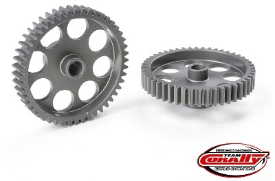 Team Corally - 48 DP Pinion - Short - Hard Anodised Aluminium - 46T - 3.17mm as