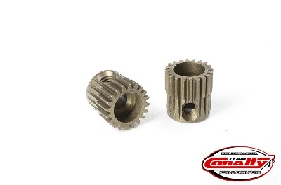Team Corally - 64 DP Pinion - Short - Hardened Steel - 20T - 3.17mm as