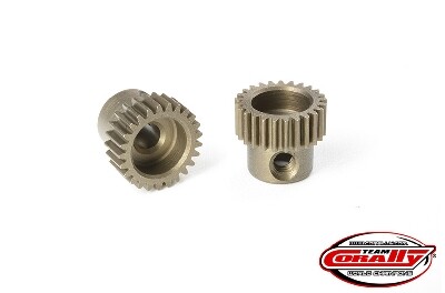 Team Corally - 64 DP Pinion - Short - Hardened Steel - 25T - 3.17mm as