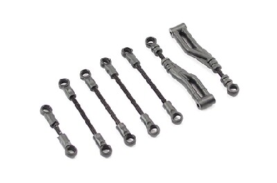 Ishima - Front Upper Linkage Set +Steering Linkage Set + Rear Upper Linkage Set + Servo Linkage Set (ISH-010-005)