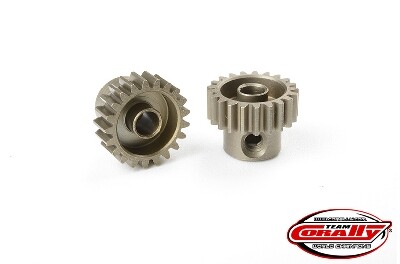 Team Corally - 48 DP Pinion - Short - Hardened Steel - 21T - 3.17mm as