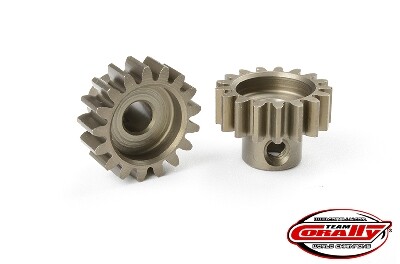 Team Corally - Mod 1.0 Pinion - Short - Hardened Steel - 18T - 5mm as