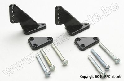 Roerhoorn 34mm met 2,5mm gaten (2st)