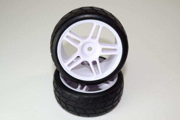 Tire set glued (2) ATC 2.4 RTR/BL (1230207)