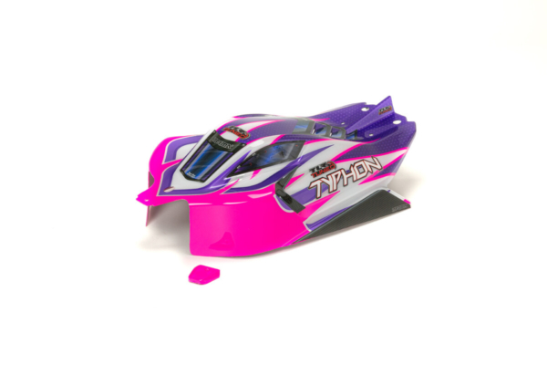 Arrma - Finished Body, TLR Tuned Pink/Purple: TYPHON (ARA406162)