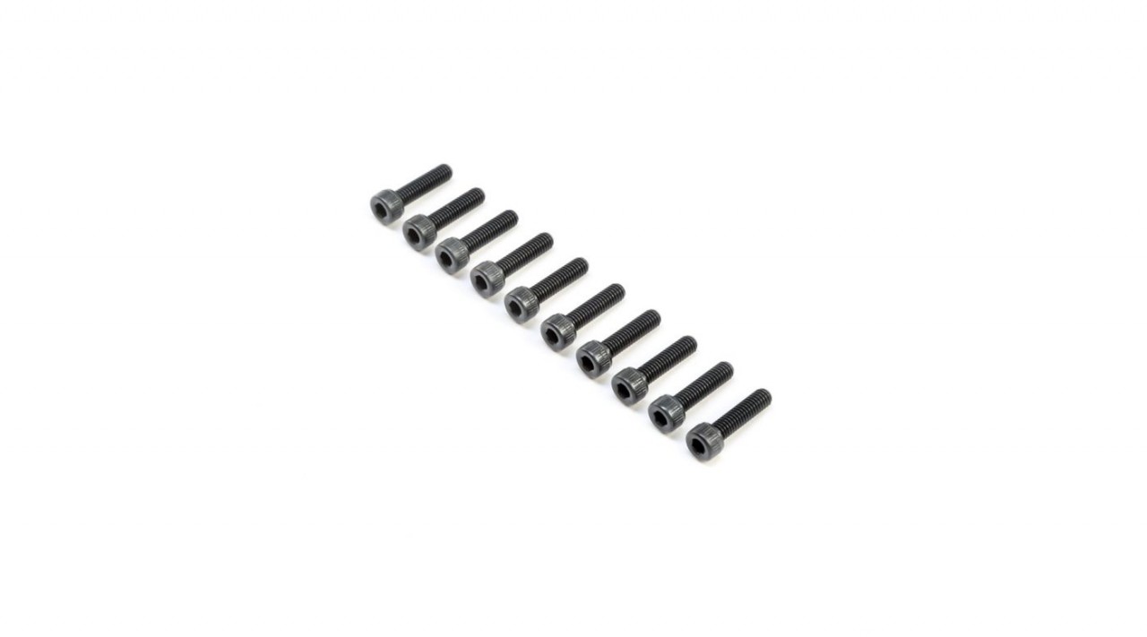 Cap Head Screws M4x16mm (10) (TLR245009)