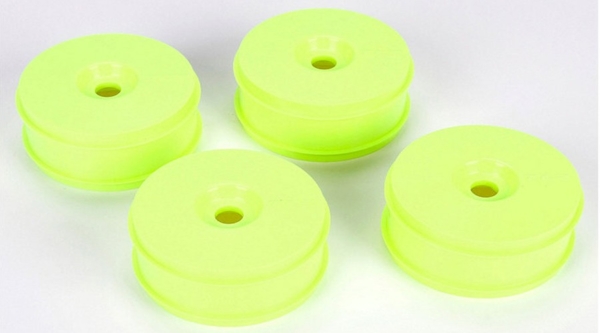 1/8 Buggy Dish Wheel, Yellow (4): 8B 3.0 (TLR44000)
