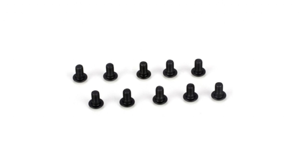 Button Head Screws, M3 x 5mm (10) (TLR5900)