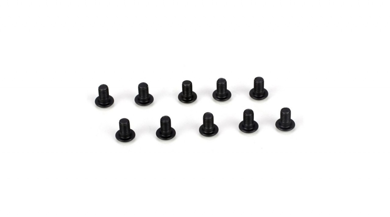 Button Head Screws, M3 x 5mm (10) (TLR5900)