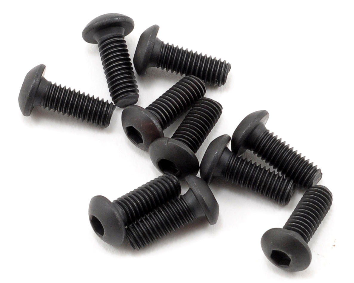 Losi - Button Head Screws, M3 x 8mm (10) (TLR5902)