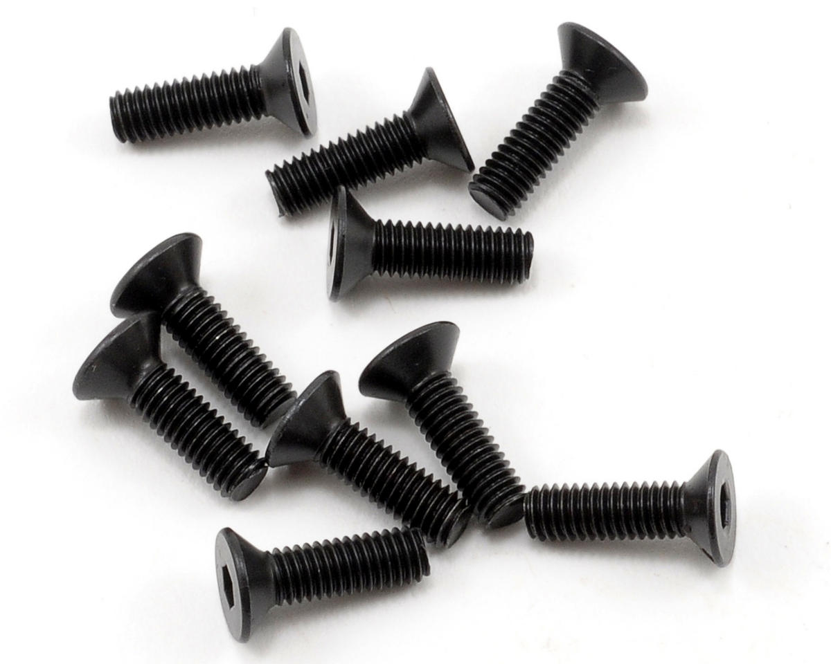 Losi - Flathead Screws, M3 x 10mm (10) (TLR5962)