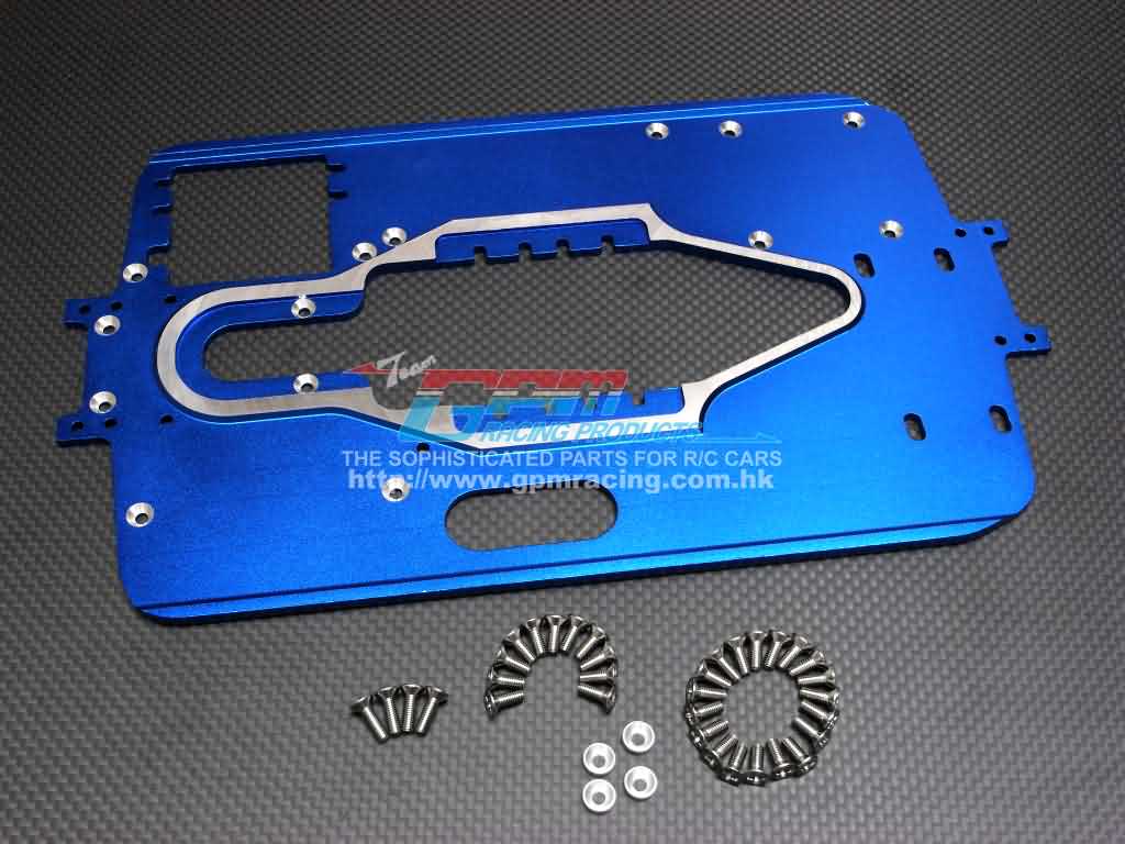 GPM Aluminium chassis (4.5mm) met schroeven