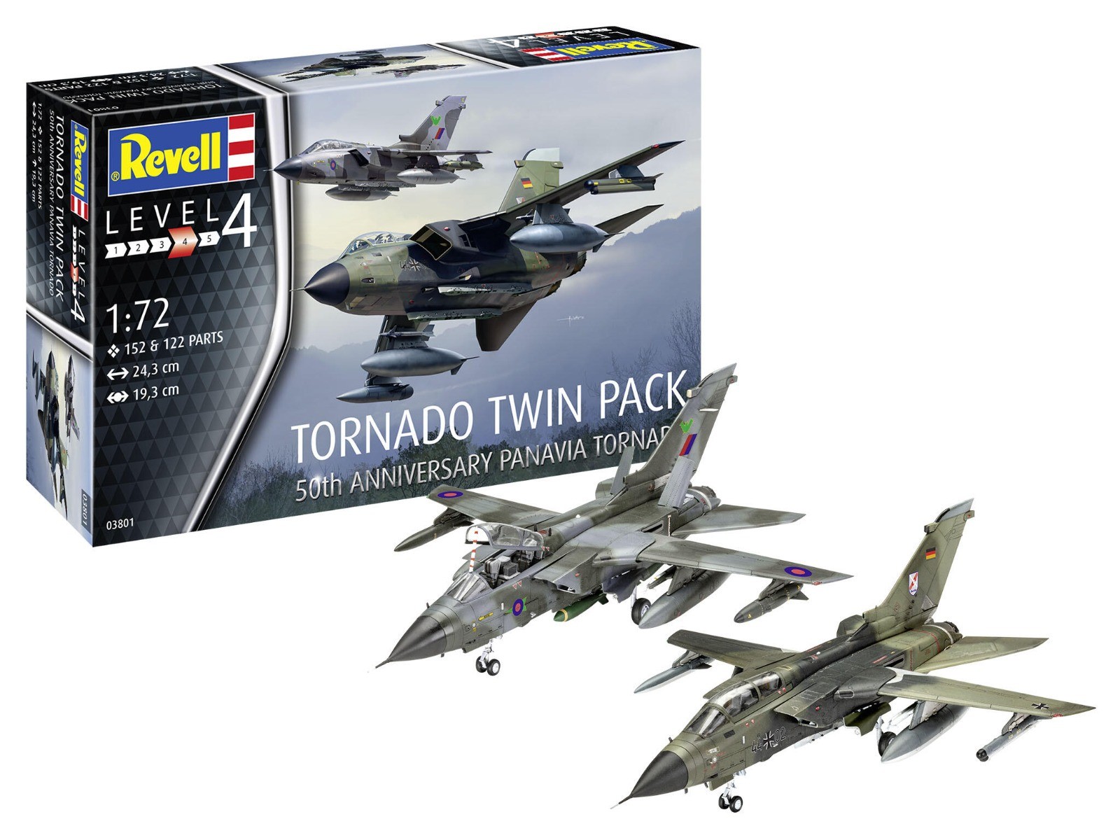Revell 1/72 Tornado Twin Pack 50th Anniversary Panavia
