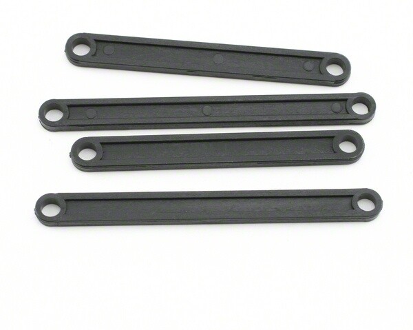 Camber link set (plastic/ non-adjustable) (front & rear) (black)