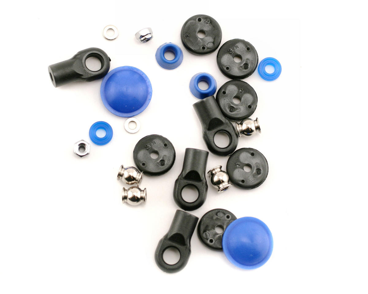 Rebuild kit, gtr shock (x-rings, bump stops, bladders, all pistons, piston nuts, shock rod ends) renews 2 shocks