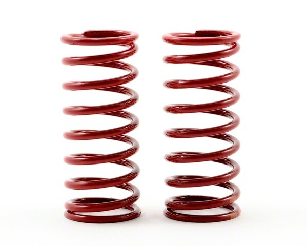 Spring, shock (red) (long) (gtr) (5.4 rate double orange stripe)