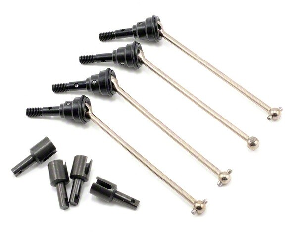 Driveshaft, 1/16 E-Revo (steel constant-velocity) (assembled) (4)