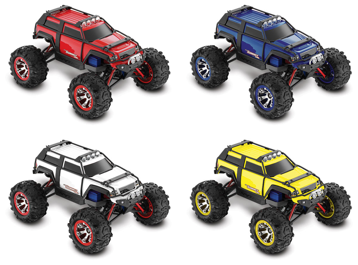 Body full colour voor Traxxas Summit 1/16
