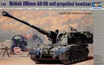 Trumpeter 1/35 British 155mm AS-90 Self-propelled Howitzer