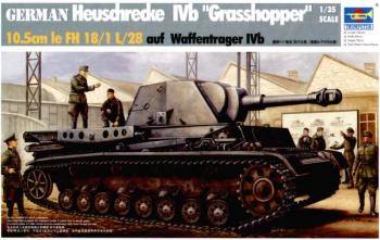 Trumpeter 1/35 German GW.IVb (Grasshopper) leFH18/1 L28