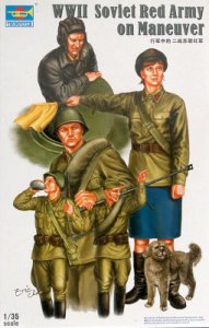 Trumpeter 1/35 Soviet red Army Tank Soldier