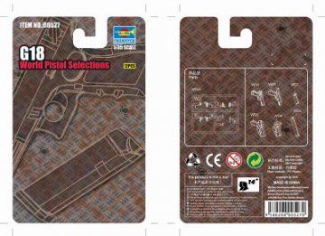 Trumpeter 1/35 G18 World Pistol Selection