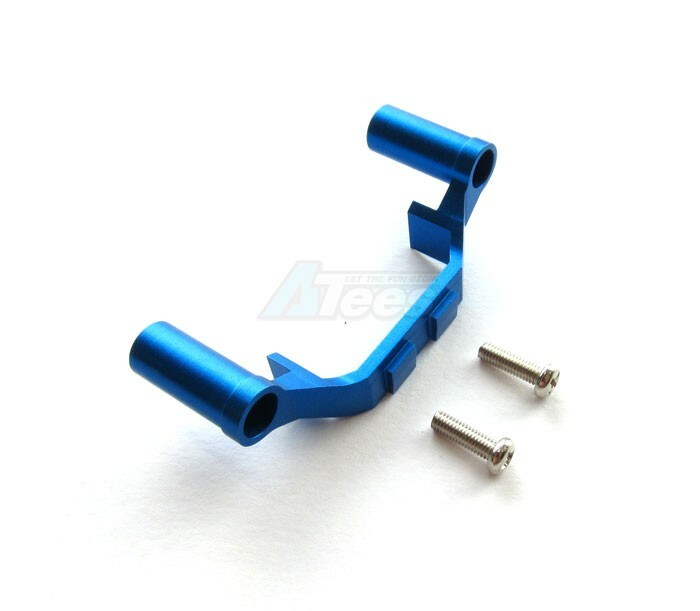 GPM - Alloy f. gear box protector mount - Blauw (TRV012B)