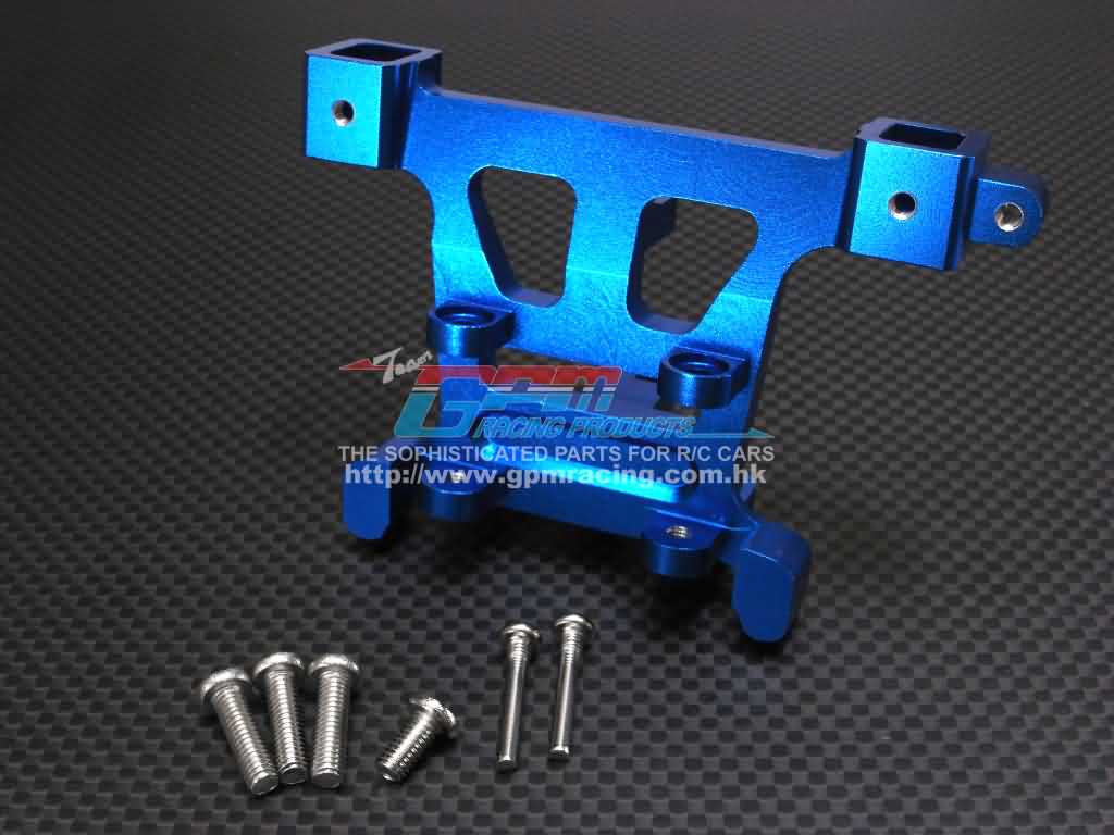 Alloy rear body post mount with screws for revo 3.3 & slayer - Blauw
