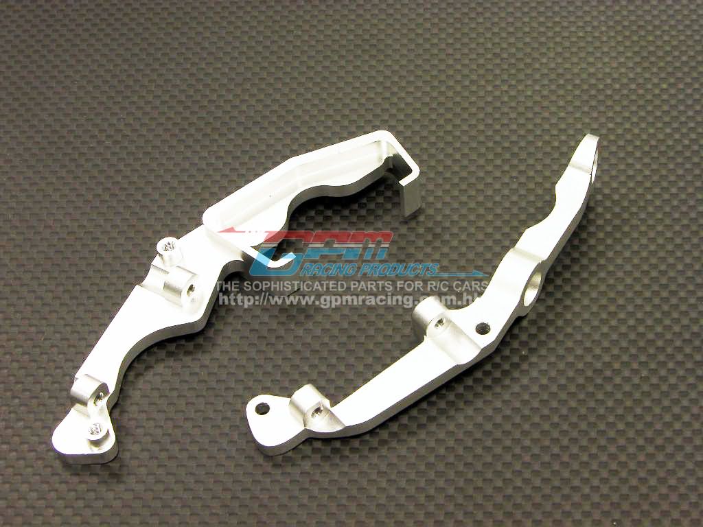 Alloy engine mount side supportor for revo 3.3 & slayer - Blauw