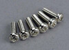 Screws, 3x10mm roundhead machine (6)