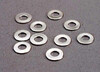 Washers, 3x7 flat metal (10)