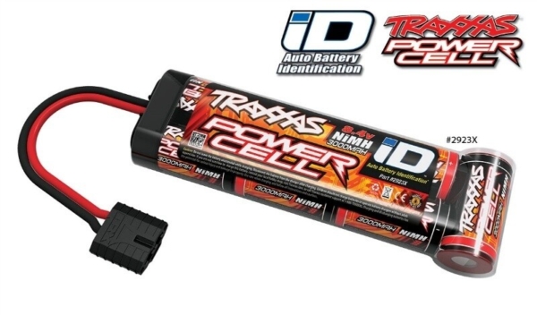 Traxxas NiMH 8,4 volt 3000mah met Traxxas ID stekker