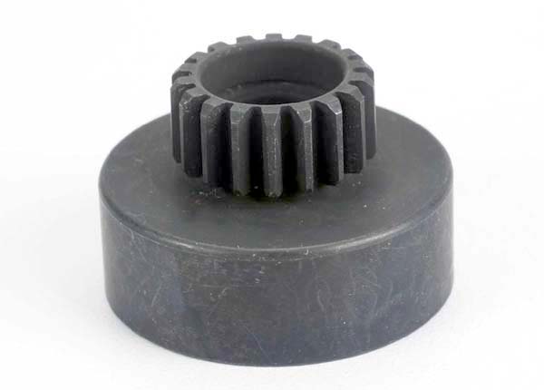 Clutch bell, hardened steel (18-tooth) (32-pitch) (requires two 5x10mm ball bearings, part #4609) (n. hawk/buggy/street)