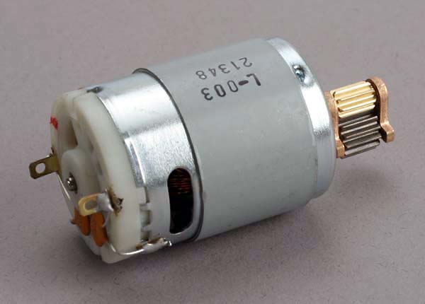 Motor, return-to-shore w/ gear assembly