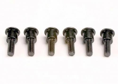 Traxxas - Attachment screws, shock (3x12mm shoulder screws) (6) (TRX-3642)